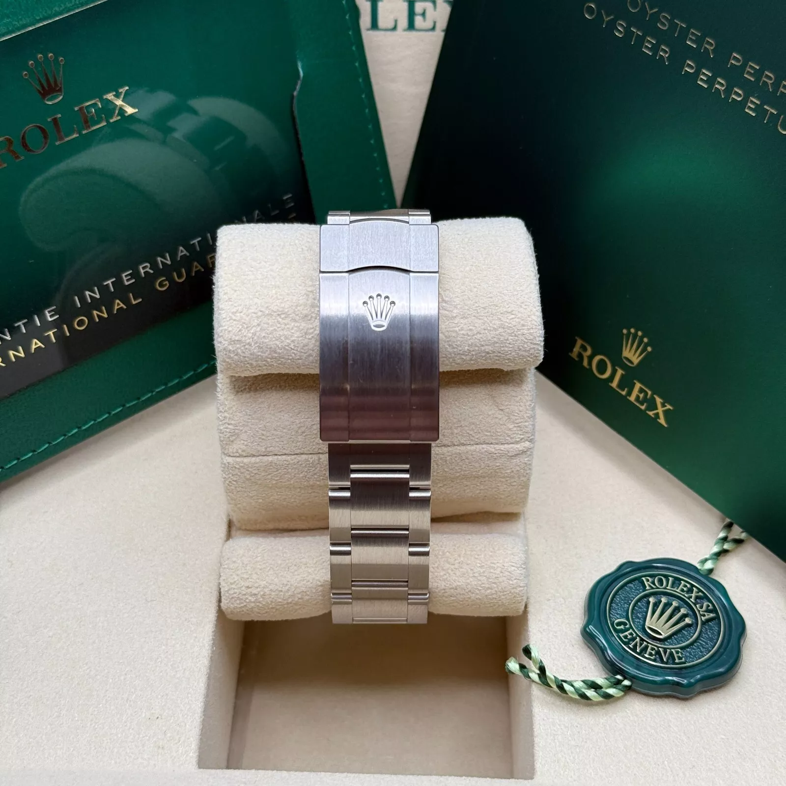 RLX Oyster Perpetual 36mm 126000-0015 Blue Dial Stainless Steel Oyster Bracelet