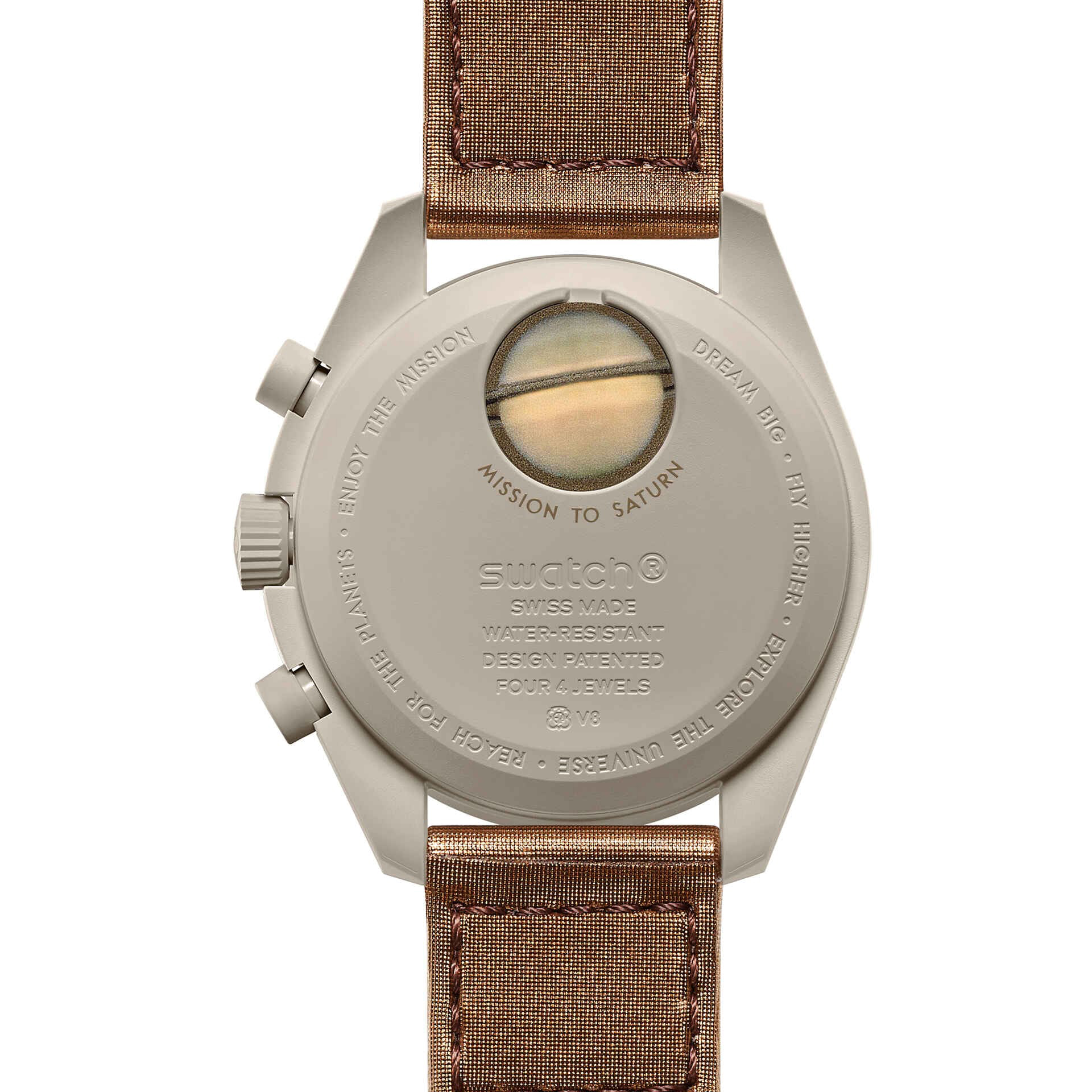 Swatch x Omega SO33T100 Bioceramic Moonswatch Mission to Saturn