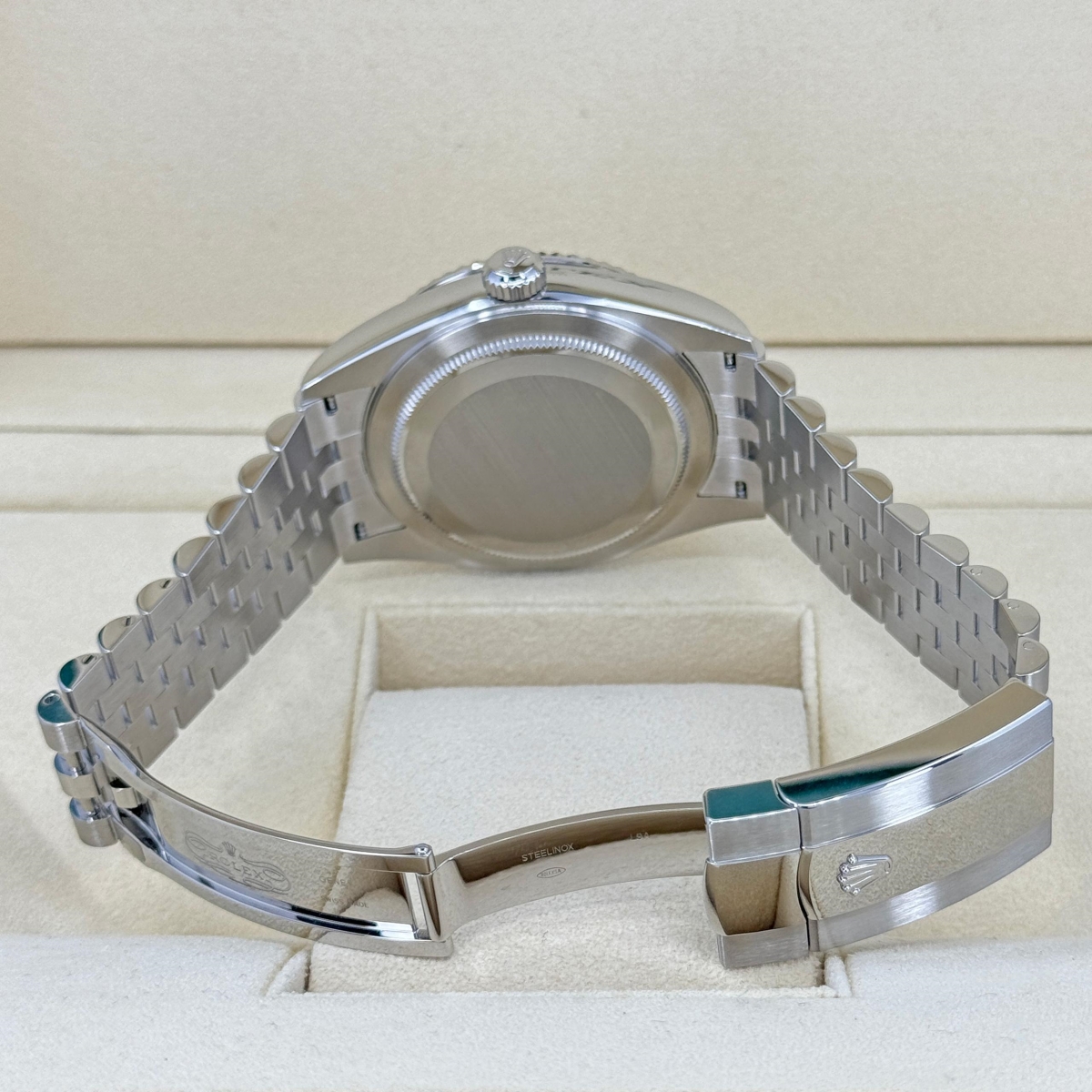 RLX  Sky-Dweller 42mm 336934-0001/0002 Stainless Steel Green Dial Oyster