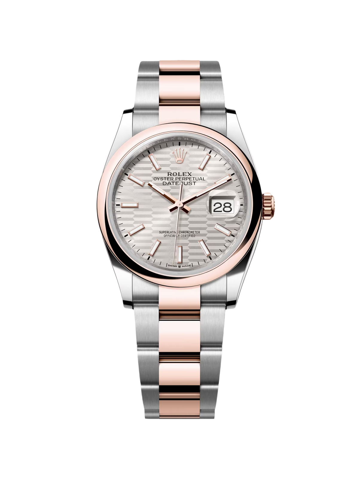 RLX  Datejust 36mm 126201 Silver Dial Oyster Bracelet Watch