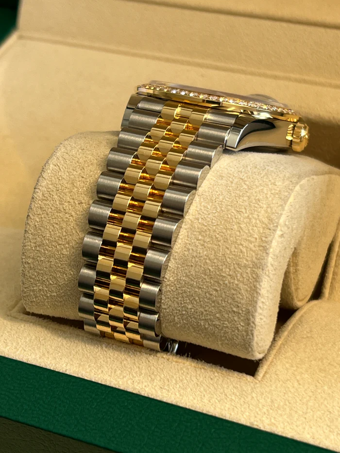 RLX  Datejust 36mm 126283 Wimbledon Slate Dial Jubilee Bracelet Watch