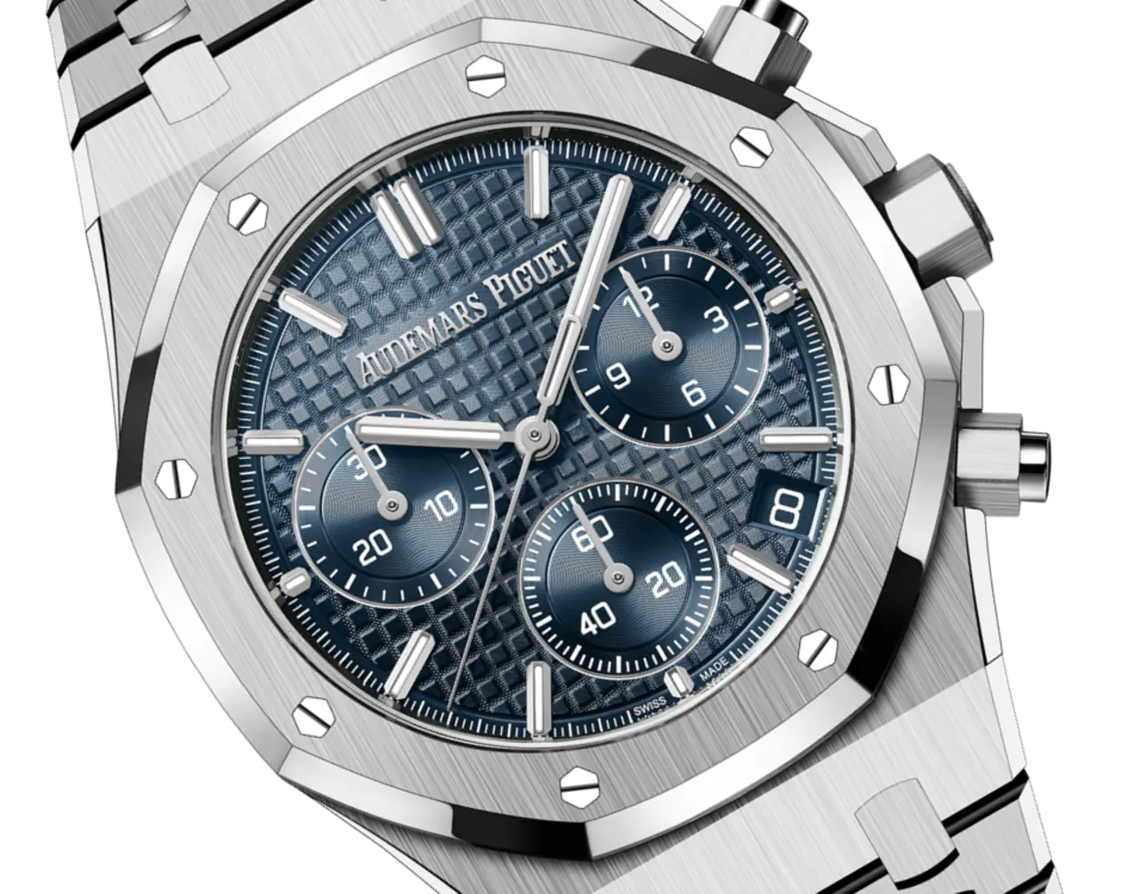 A&P ROYAL OAK “Night Blue Cloud 50” Dial CHRONOGRAPH 41mm