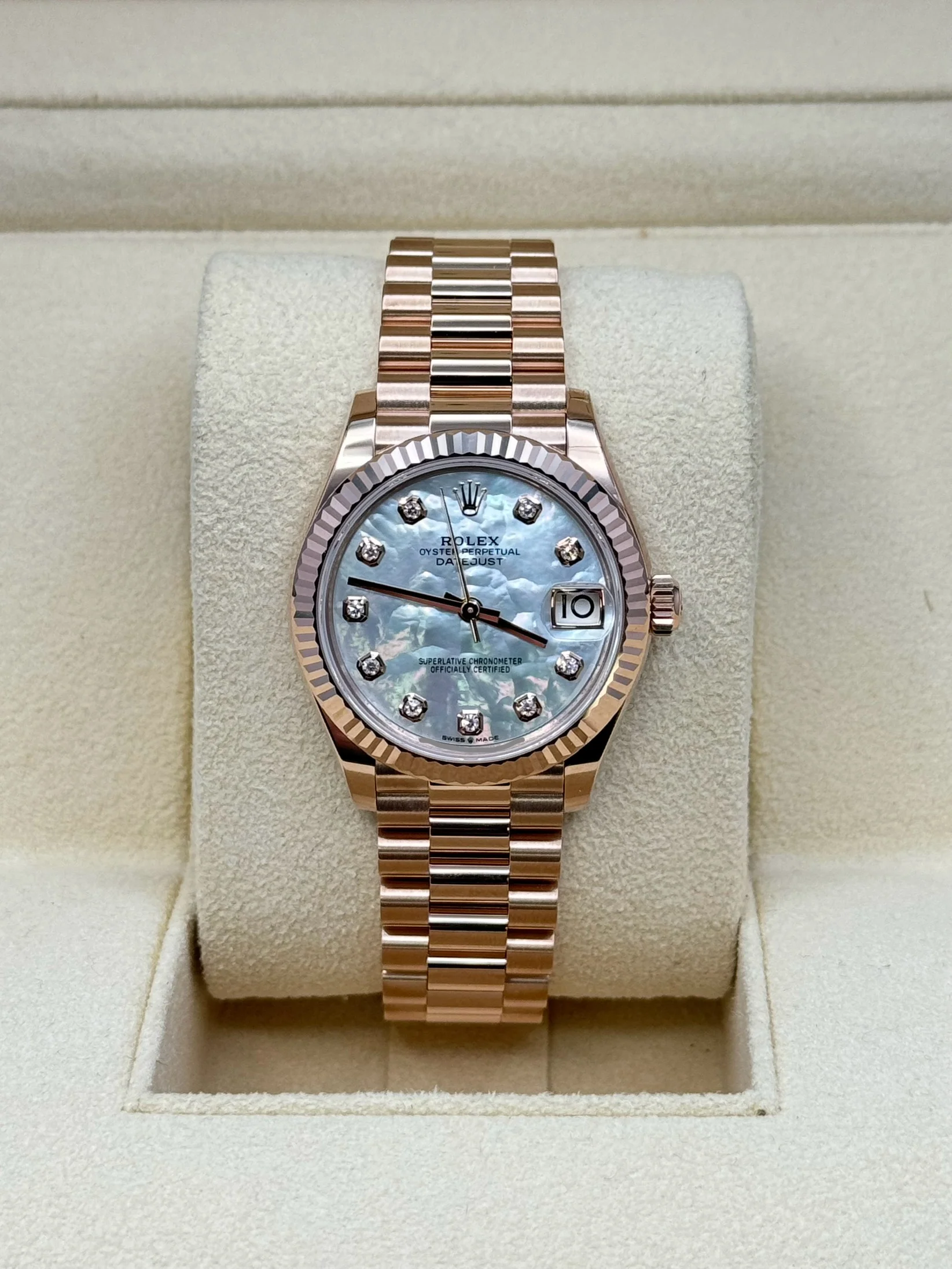 RLX Datejust m278275-0009 Mother-of-Pearl 31mm Dial