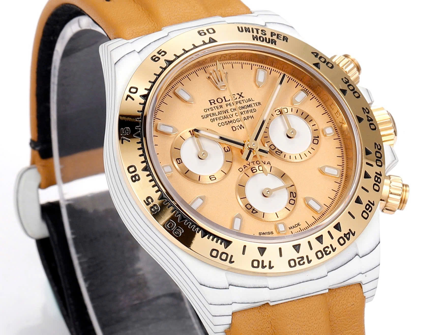 Rolex Cosmograph Daytona DIW Golden Essence 40mm Replica 1:1 – Top Quality Version
