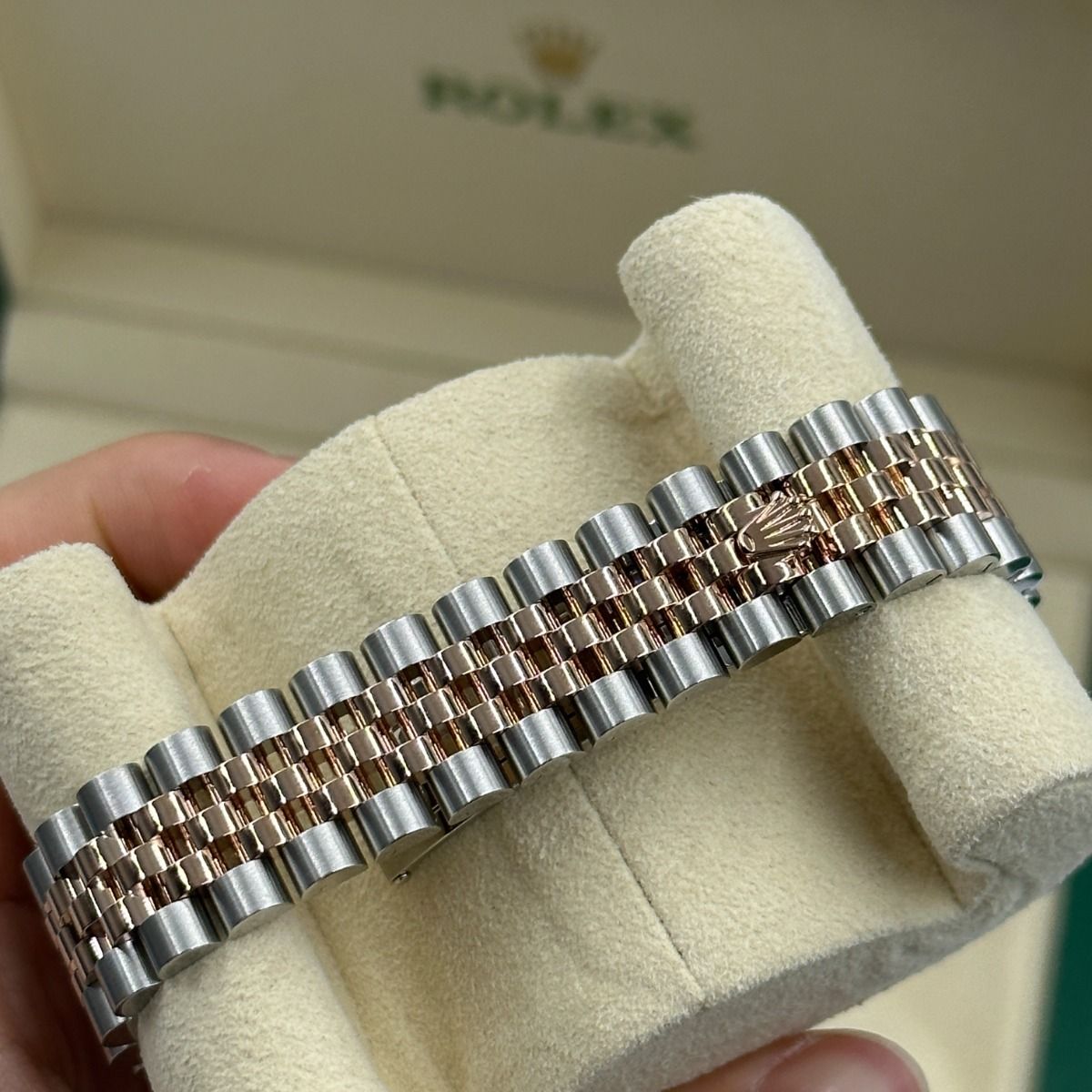 RLX Datejust m278381-0029/0030 Slate Roman Diamond Dial Diamond-Set Bezel 31mm