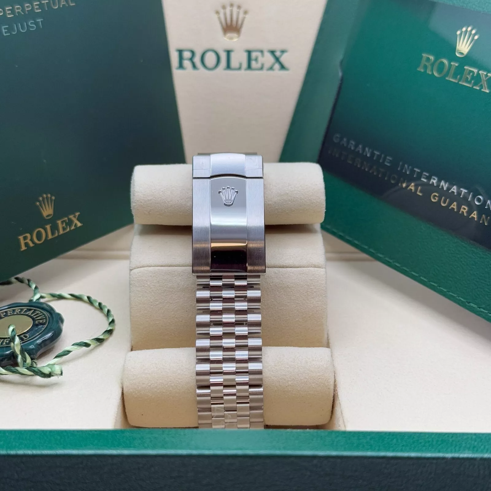 RLX  Datejust 41mm Mint Green Dial Jubilee Bracelet Watch - 126334