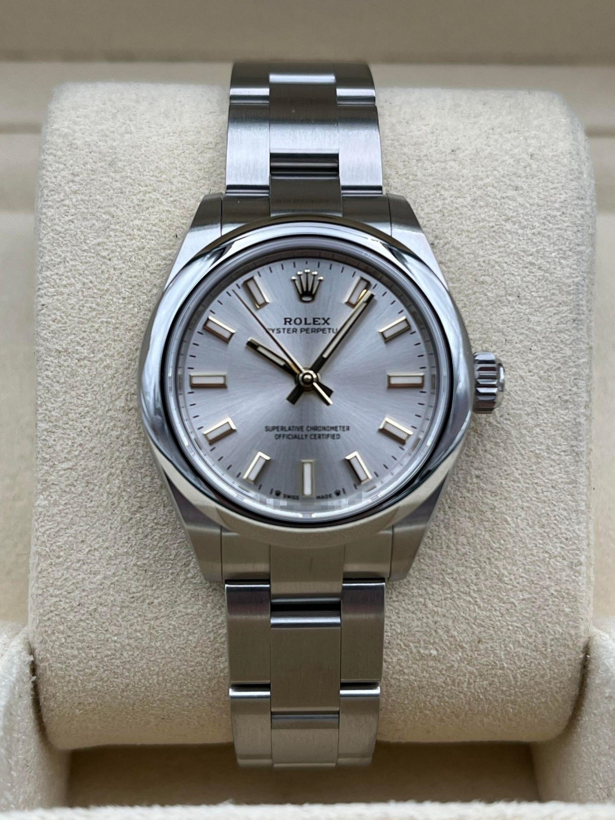 RLX Oyster Perpetual 28mm 276200-0001 Silver Dial Oyster Bracelet Watch