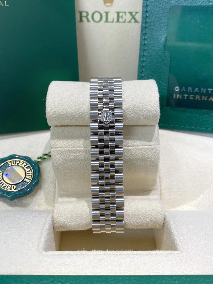 RLX Datejust m278274-0009/0010 White 31mm Dial Oyster Watch