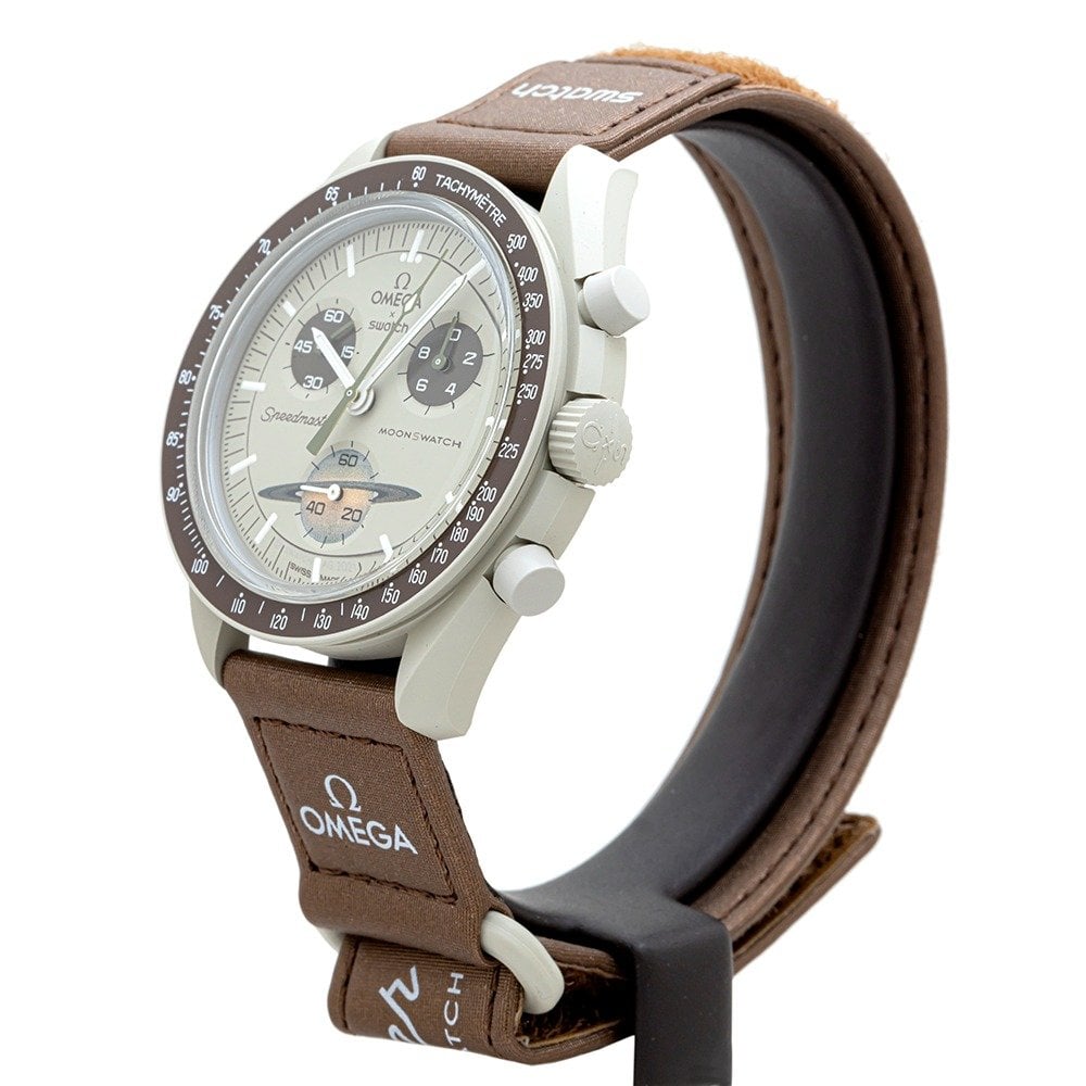 Swatch x Omega SO33T100 Bioceramic Moonswatch Mission to Saturn