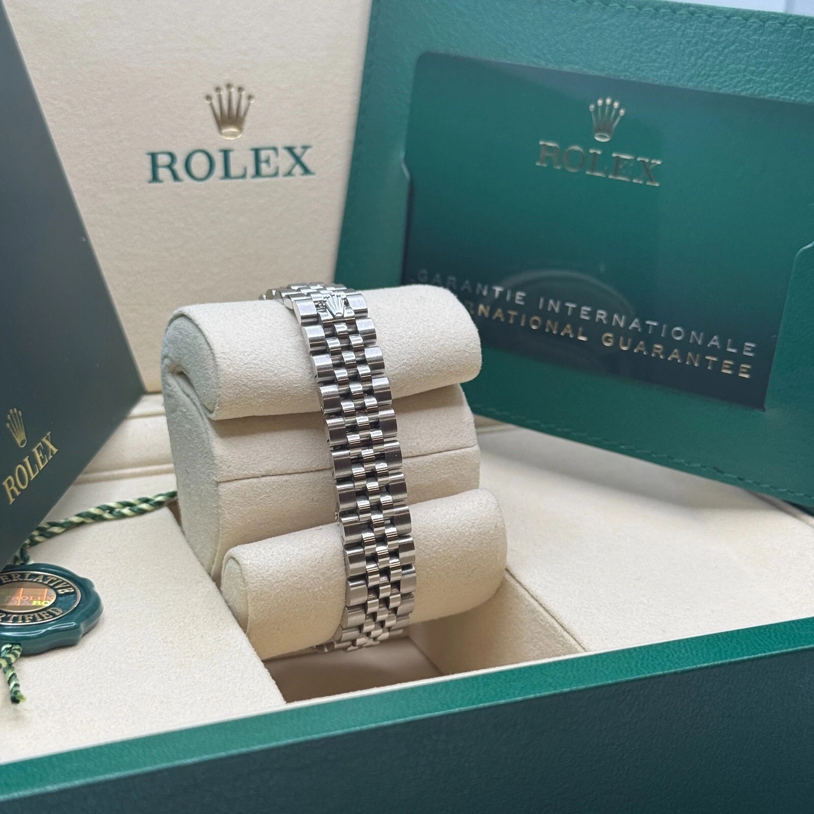 RLX Lady-Datejust 28mm 279174 Silver Roman Dial Oyster Bracelet