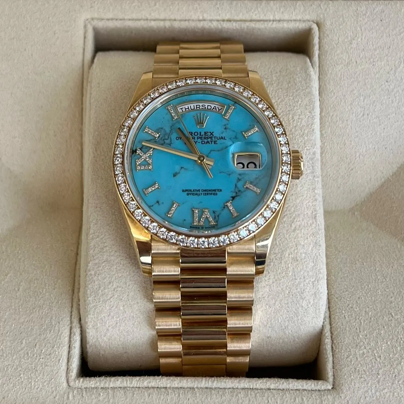 RLX  Day-Date M128348RBR-0037 36mm