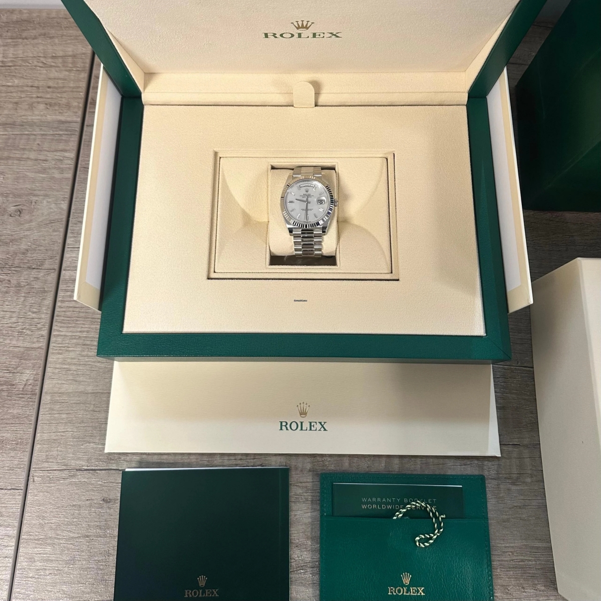 RLX  Day-Date 228236-0026 Mother Of Pearl Diamonds Dial