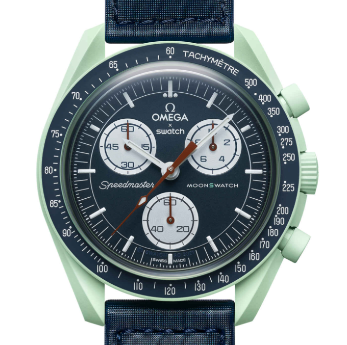 Swatch x Omega SO33G100 Bioceramic Moonswatch Mission to Earth