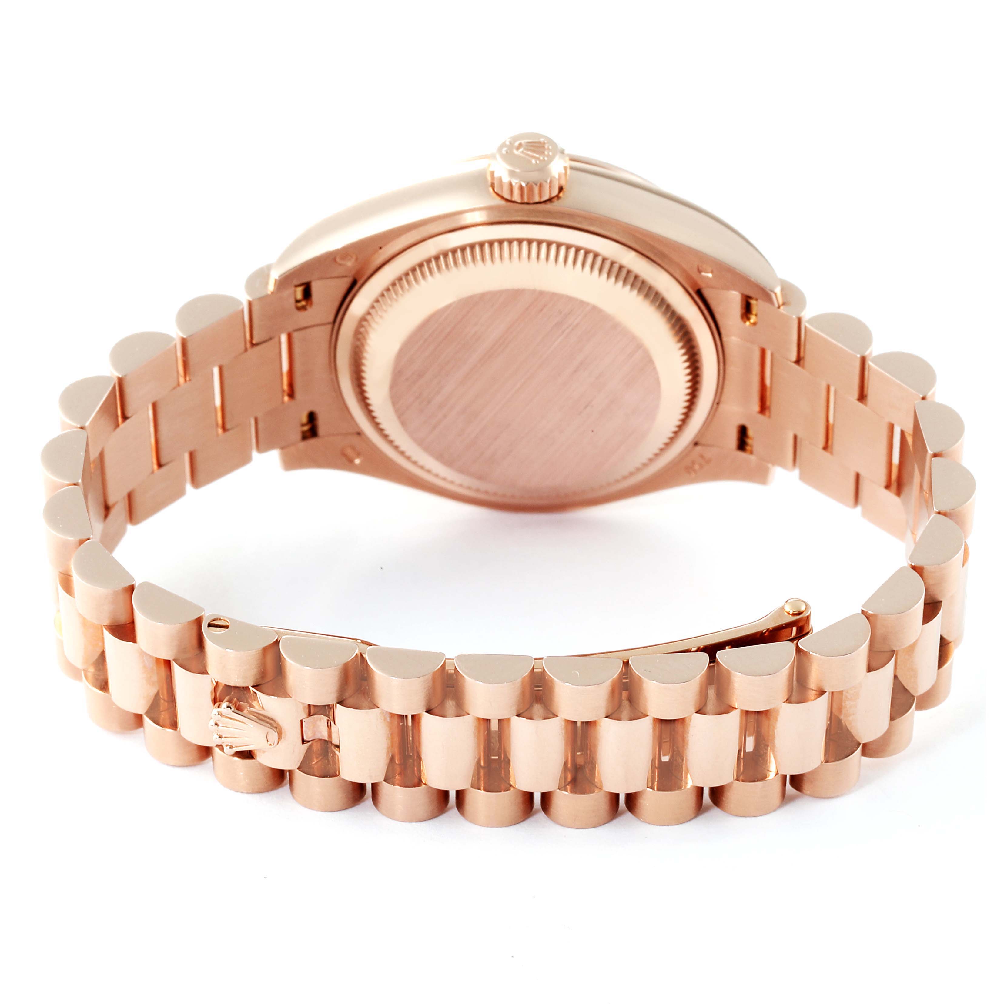 RLX Lady-Datejust 28mm 279175 Chocolate Dial President Everose Gold