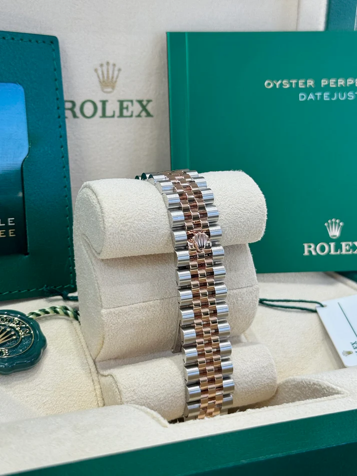 RLX Datejust m278271-0019/0020 Aubergine 31mm Dial Oyster Bracelet Watch