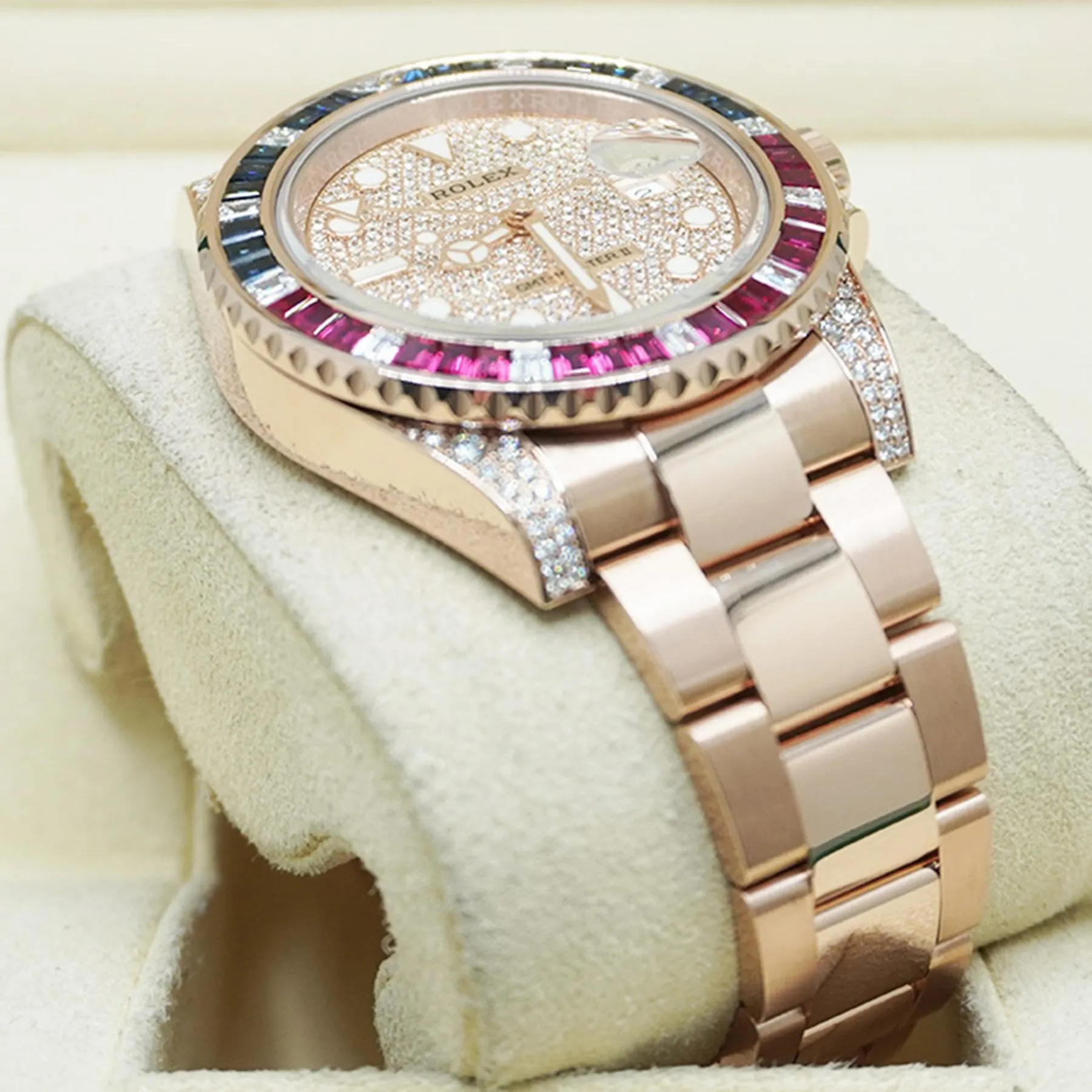 RLX GMT-Master II 40mm 126755SARU-PAVE