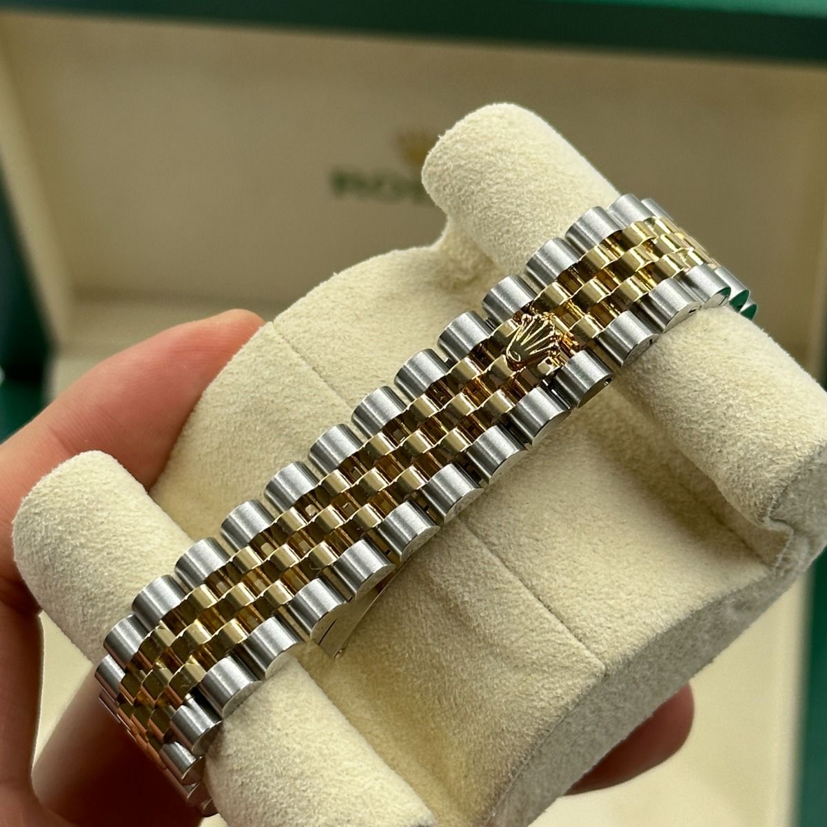 RLX Datejust m278383RBR-0015/0016 31mm Olive Green Dial Oyster Bracelet