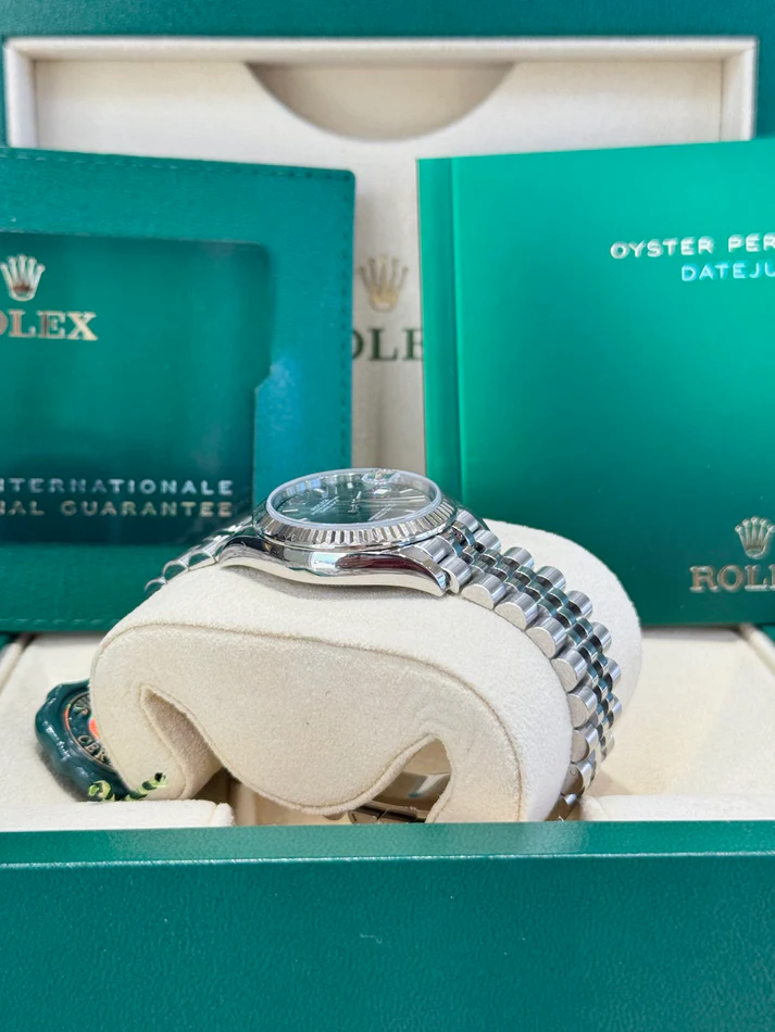 RLX Datejust m278274-0017/0018 Green Dial 31mm Oyster Watch