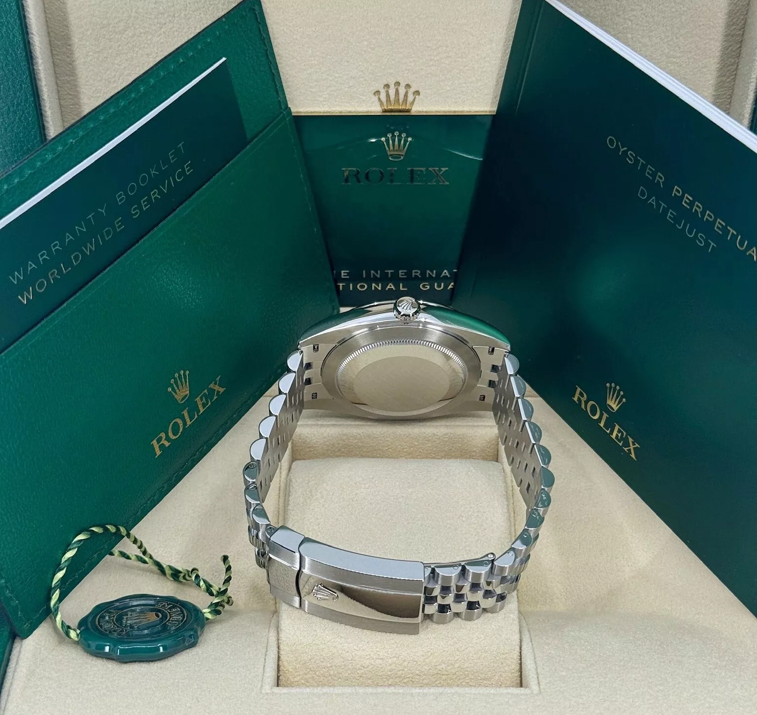 RLX  Datejust 36mm 126234 Datejust Slate Roman Dial Jubilee Watch