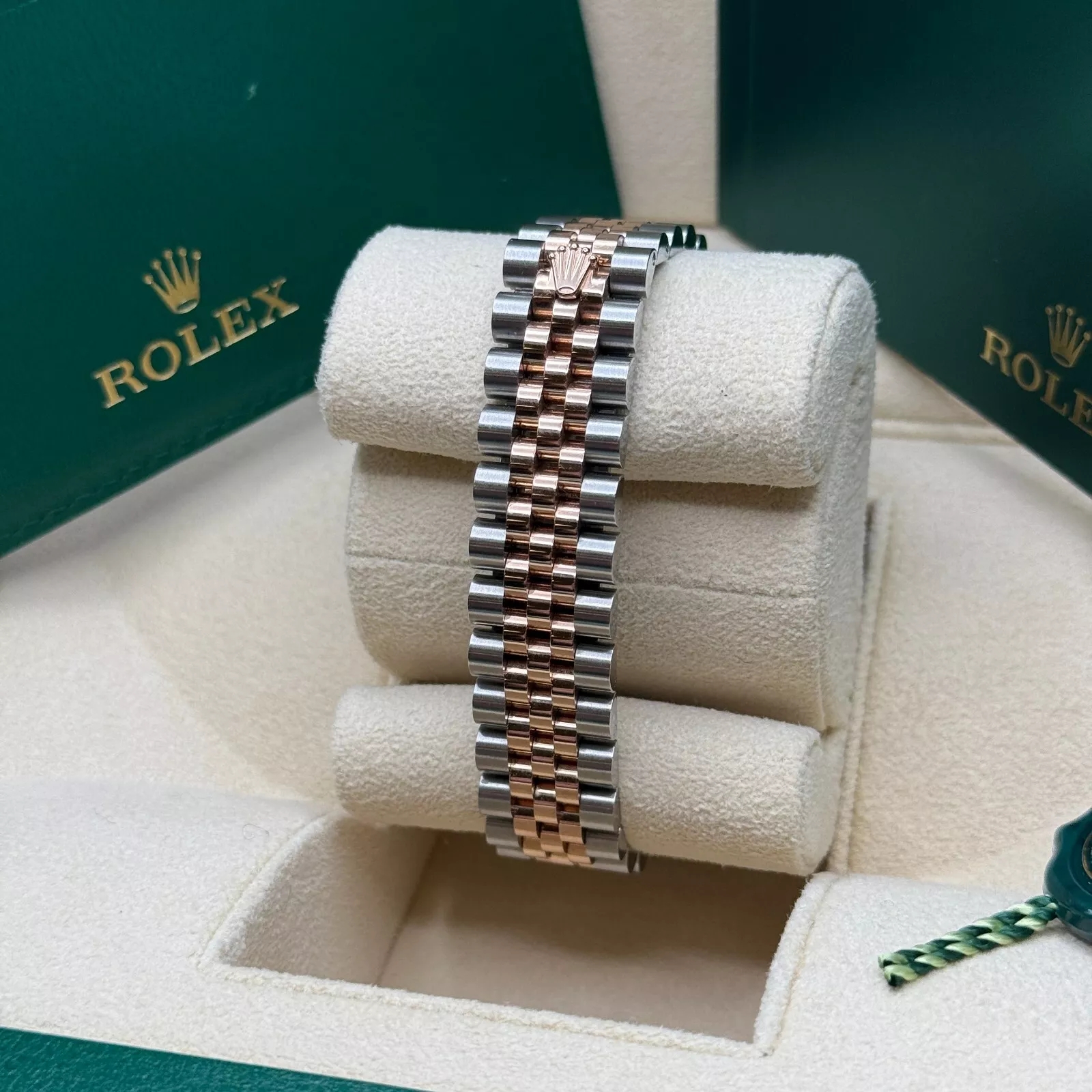 RLX Datejust m278381-0015/0016 Silver Diamond Dial Diamond-Set Bezel 31mm