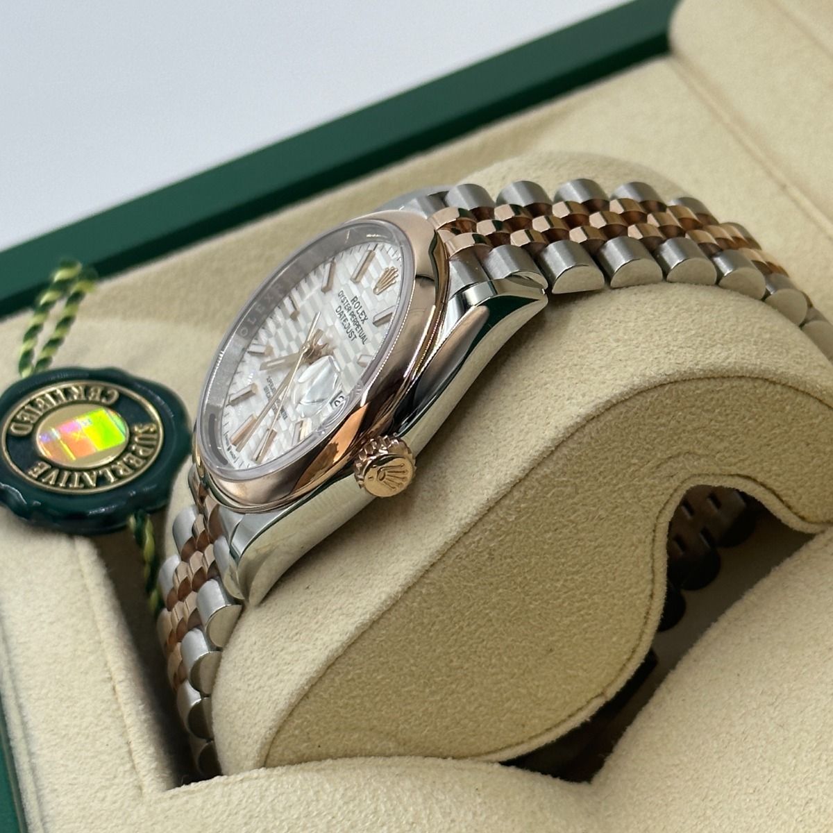 RLX  Datejust 36mm 126201 Silver Dial Oyster Bracelet Watch