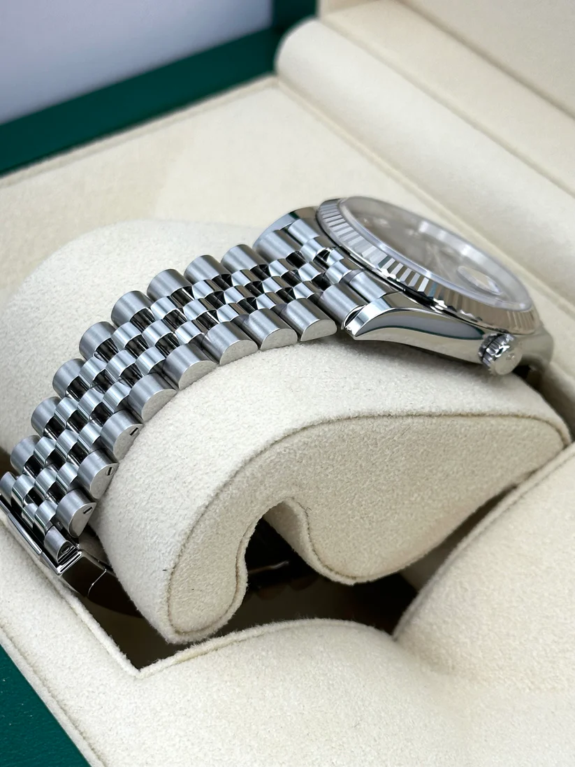 RLX  Datejust 36mm 126234 Black Diamond Dial Stainless Steel Oyster Mens Watch