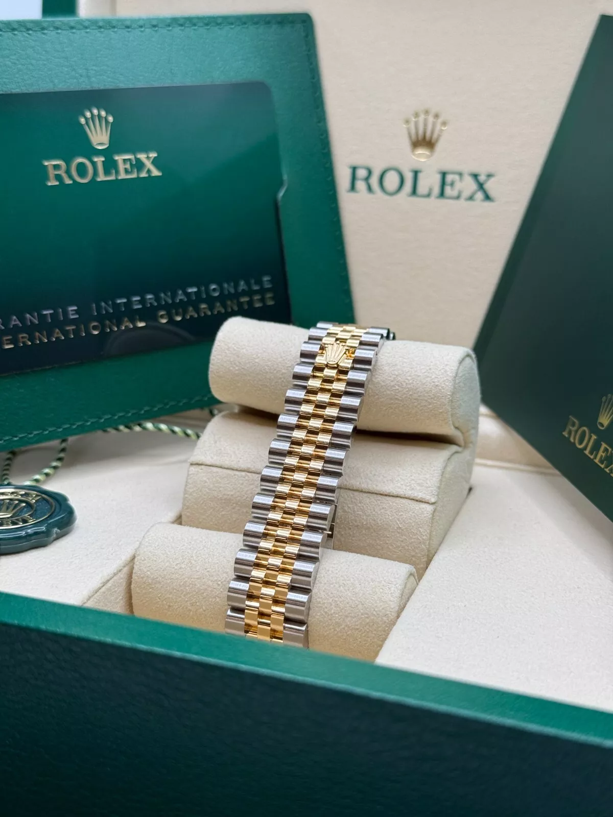 RLX Datejust m278343-0003/0004 Silver Dial Yellow Rolesor Oyster Watch