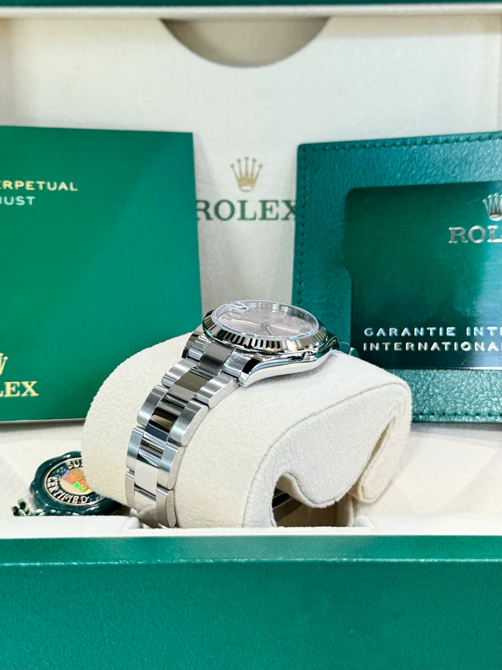 RLX Datejust m278274-0019/0020 Pink 31mm Dial Oyster Watch