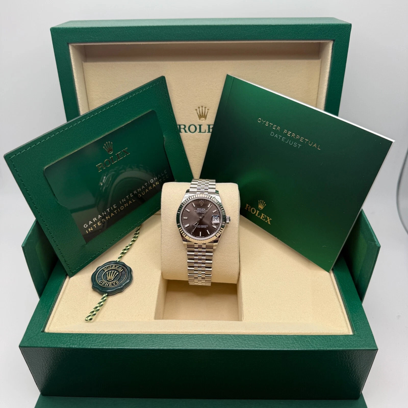 RLX Datejust m278274-0015/0016 Dark Grey Dial 31mm Oyster Bracelet