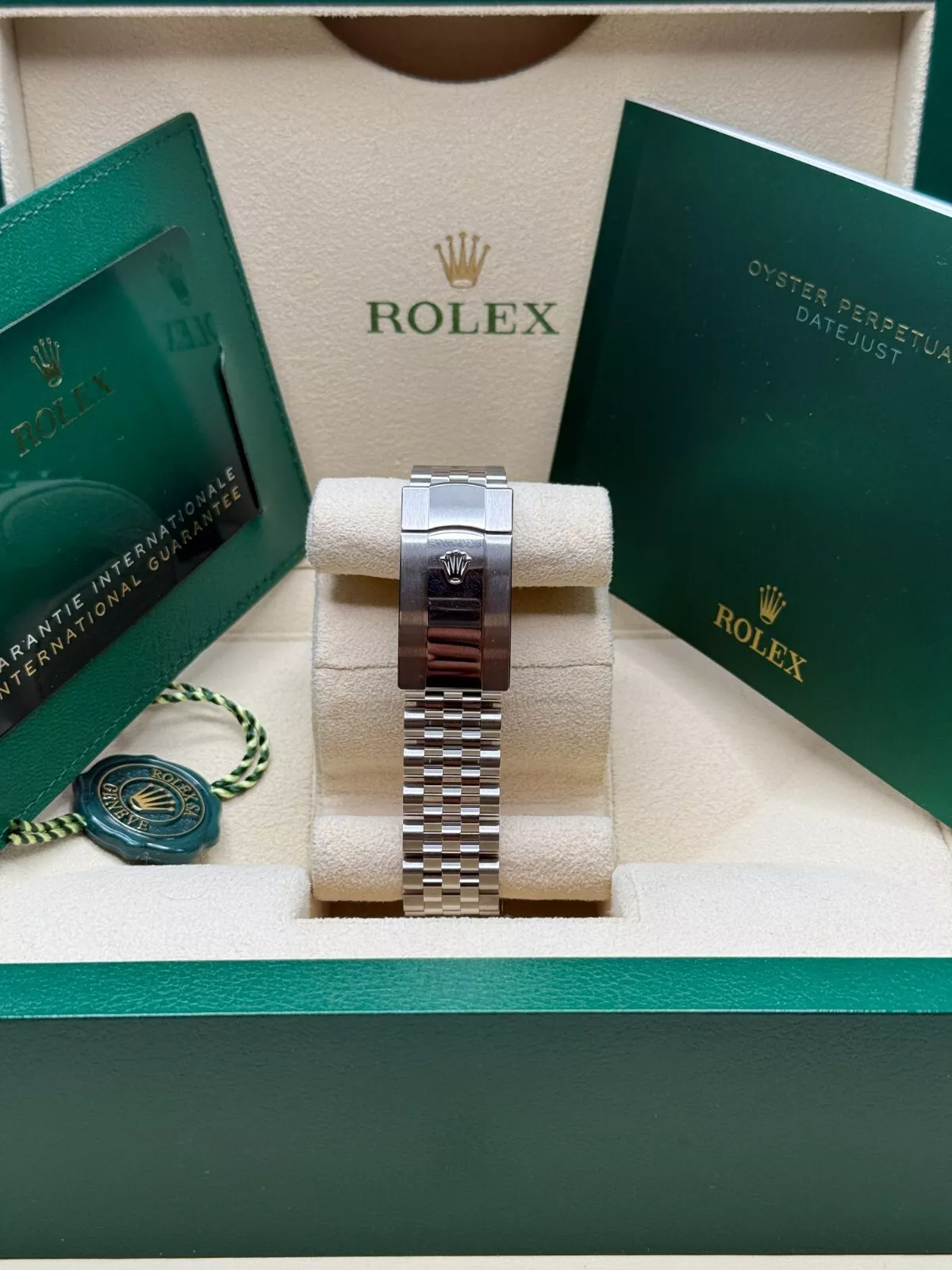 RLX  Datejust 41mm  White Index Oyster Stainless Steel Men’s Watch - 126334