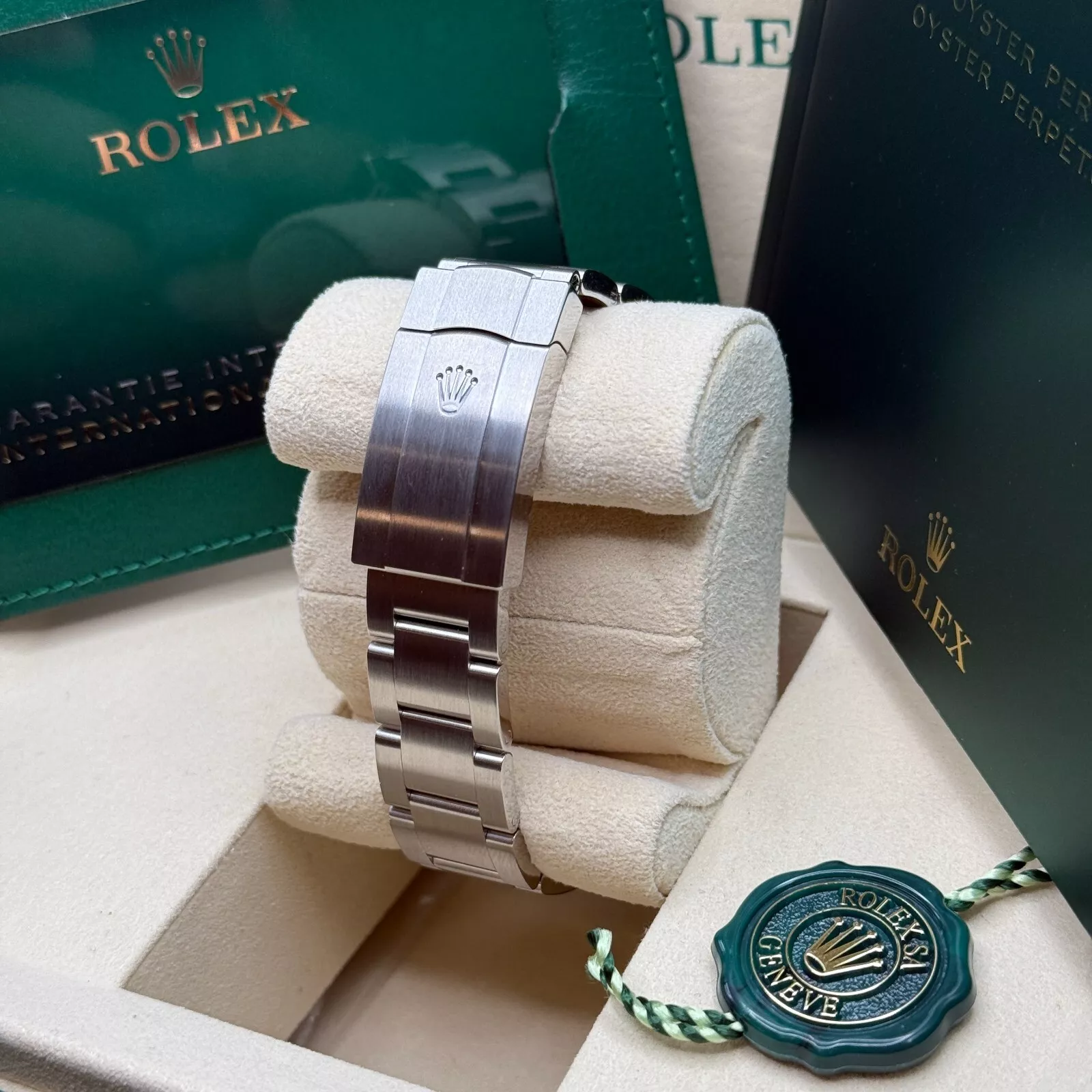 RLX Oyster Perpetual 36mm 126000-0015 Blue Dial Stainless Steel Oyster Bracelet