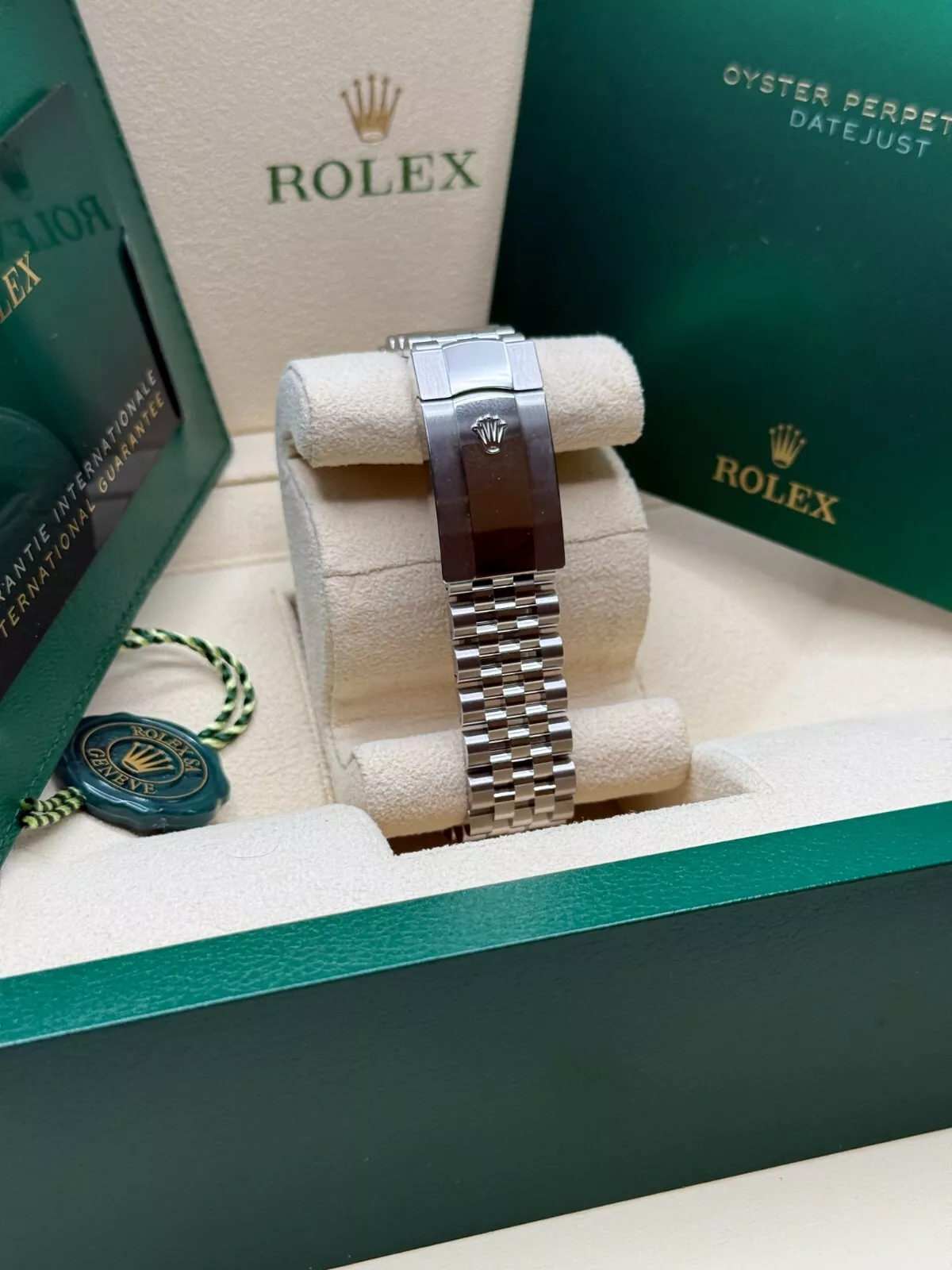 RLX  Datejust 41mm  White Index Oyster Stainless Steel Men’s Watch - 126334