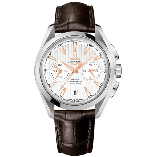 Omega Aqua Terra 150m Co-Axial GMT Chronograph Watch 231.13.43.52.02.001