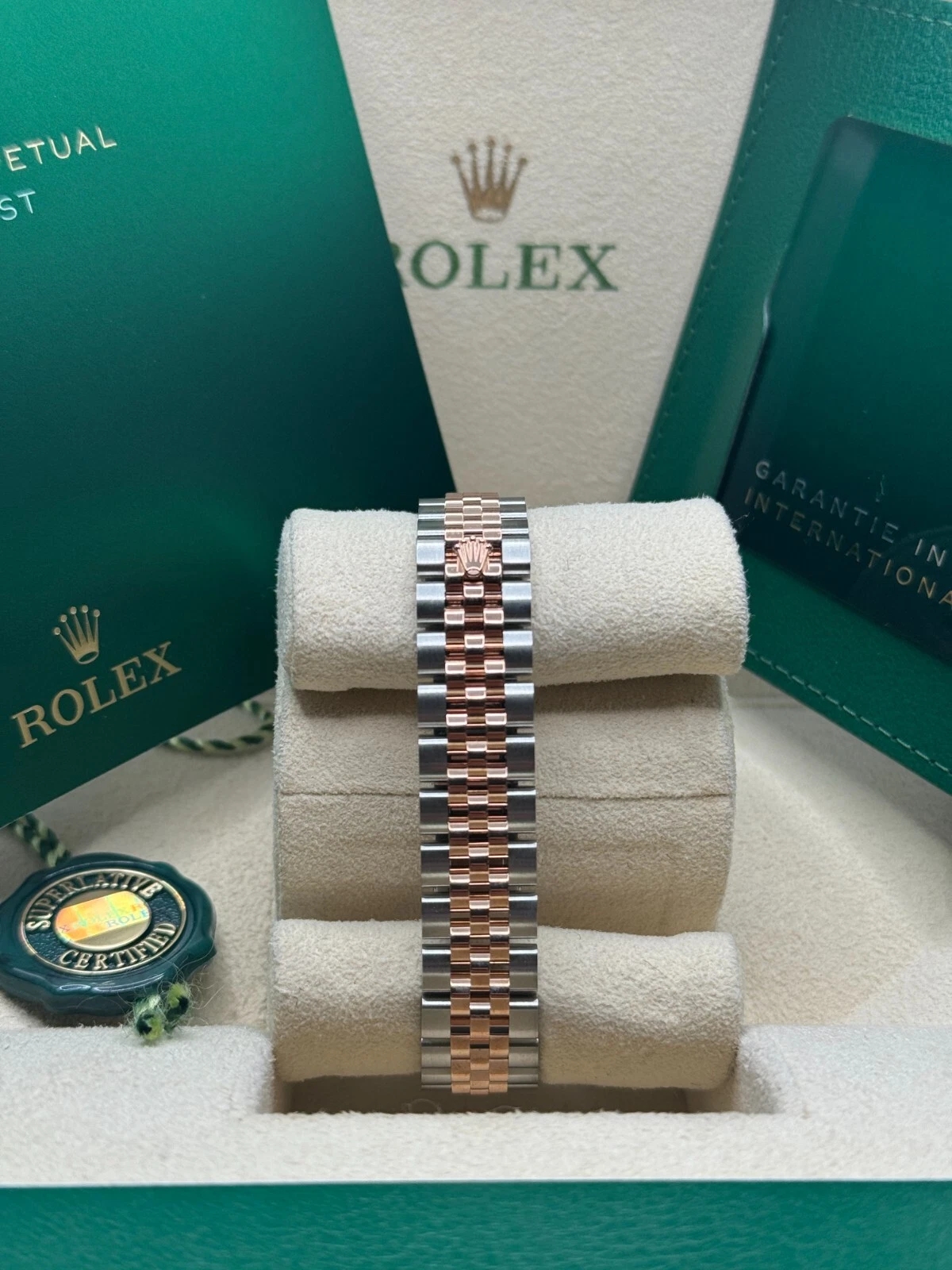 RLX Lady-Datejust 28mm 279381RBR Mother-of-Pearl Diamond Dial Oyster Bracelet