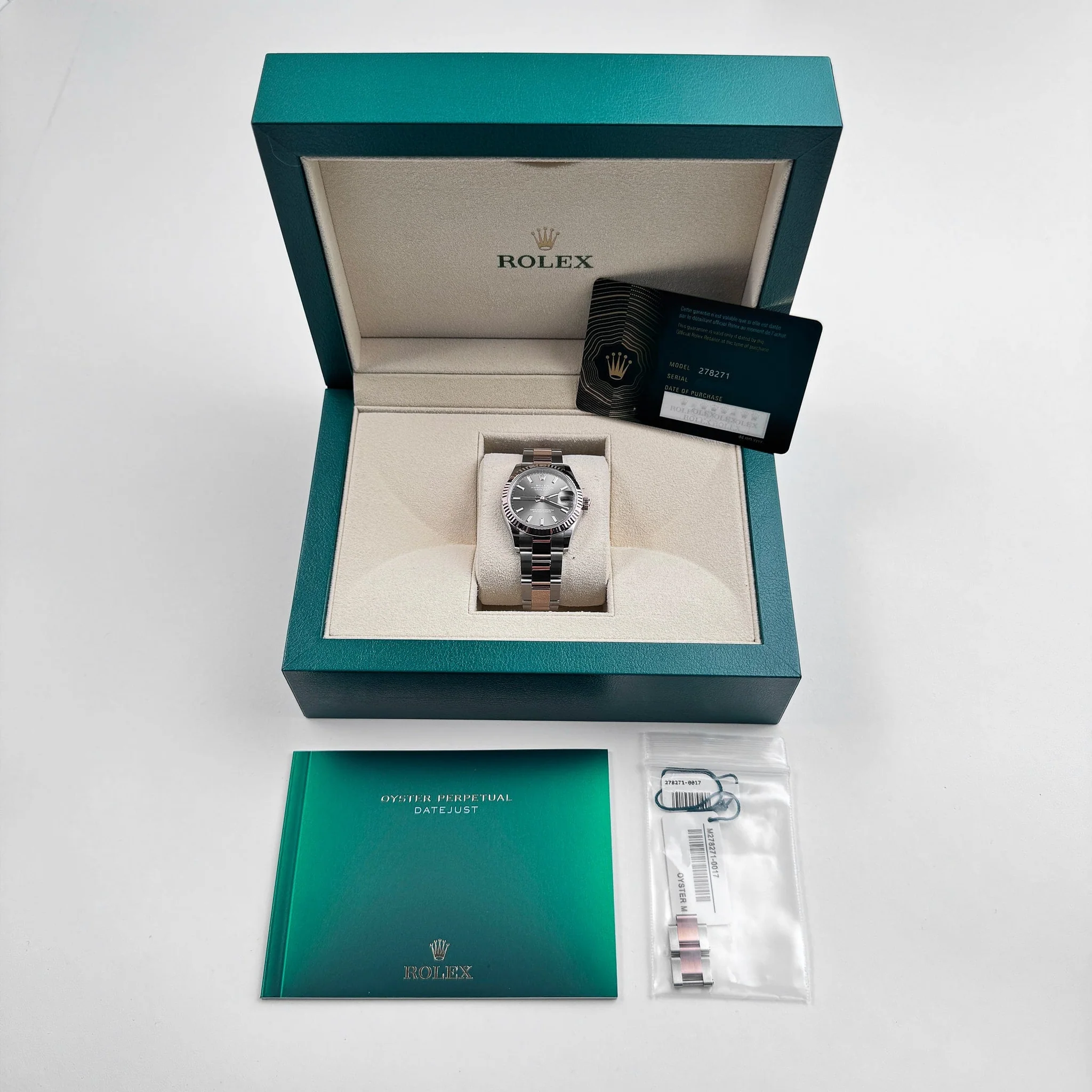 RLX  Datejust 36mm 126201 Slate Dial Oyster Bracelet Watch