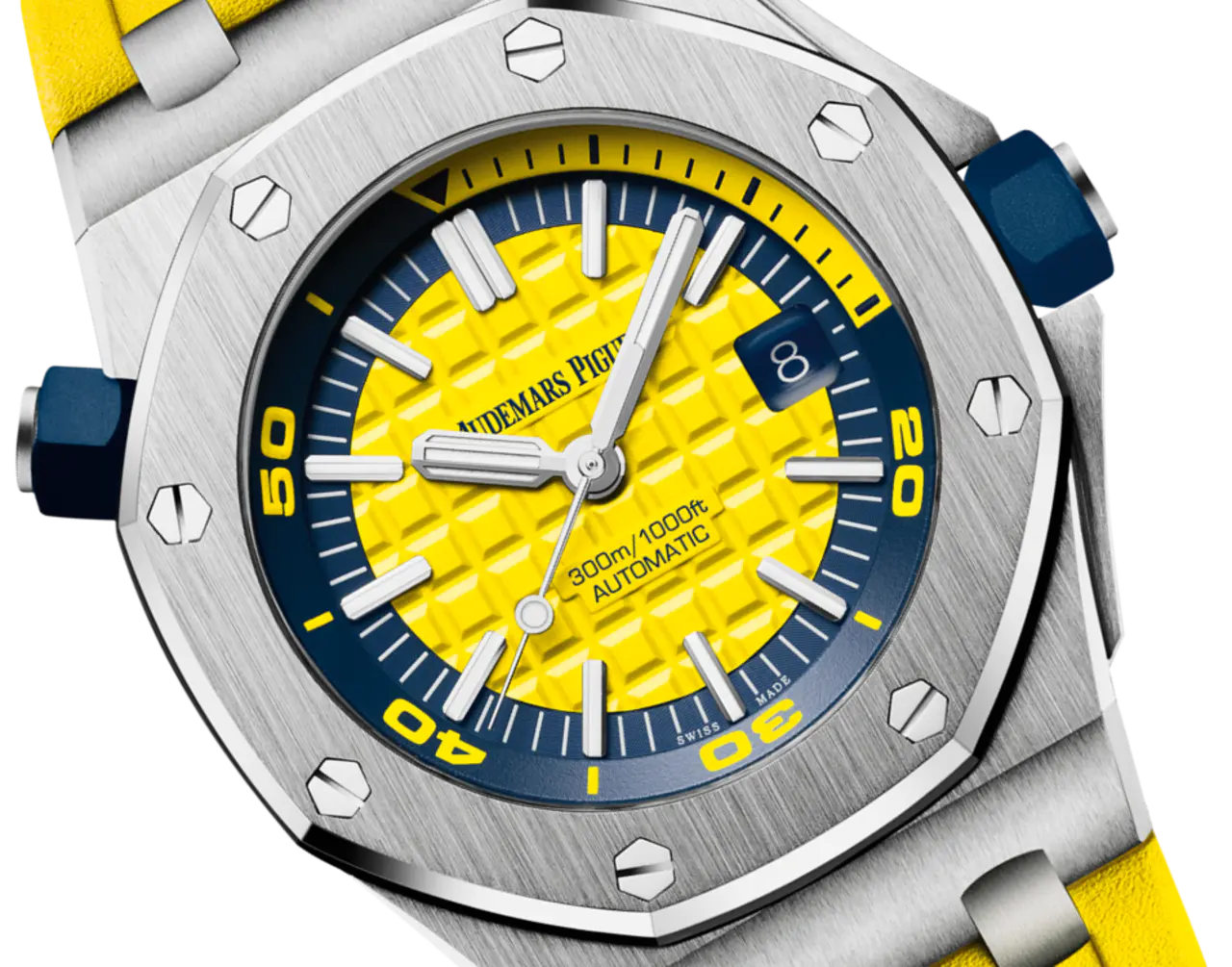 A&P OFFSHORE DIVER Yellow Dial 42mm