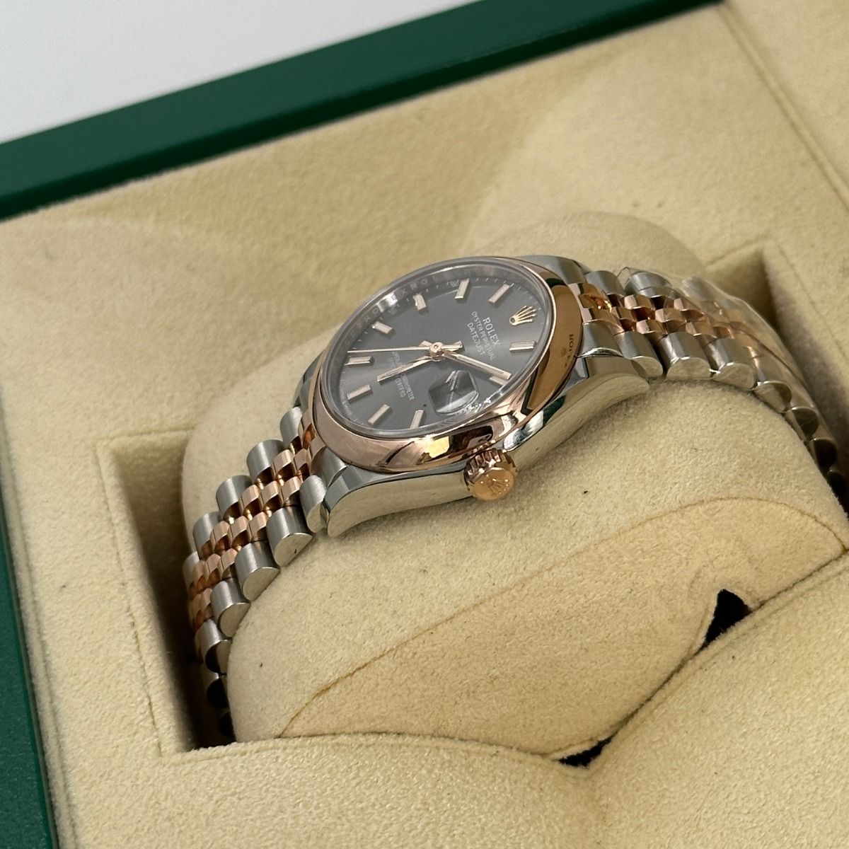 RLX Datejust m278241-0017/0018 Slate 31mm Dial Oyster Bracelet Watch