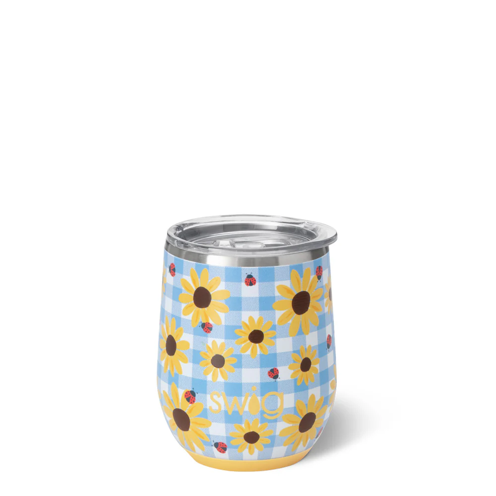 Picnic Basket Stemless Wine 12oz