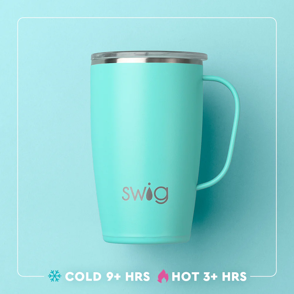Grey Travel Mug 18oz