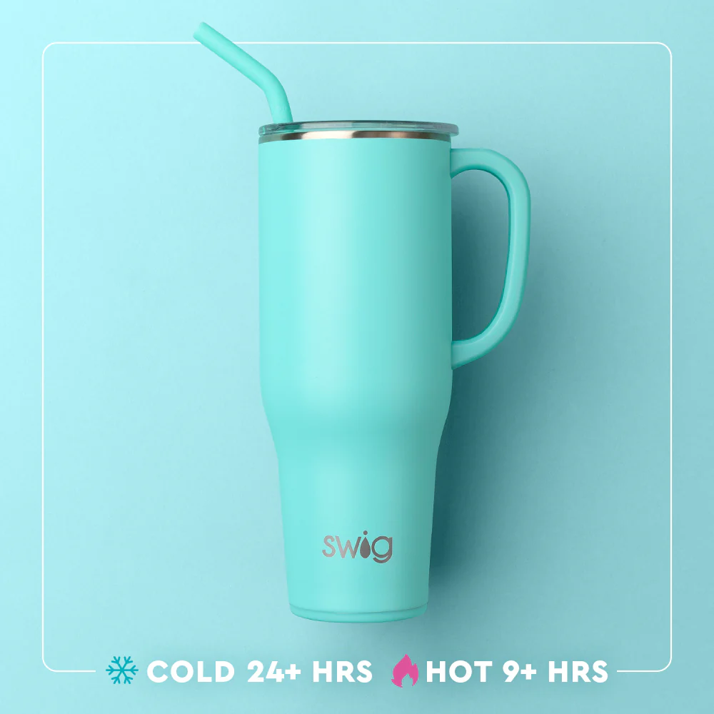 Grey Mega Mug 40oz