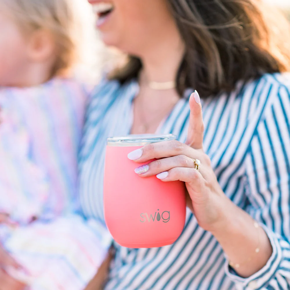 Coral Stemless Wine 14oz