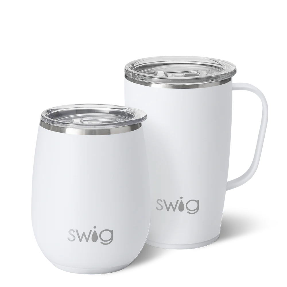 White AM+PM Set