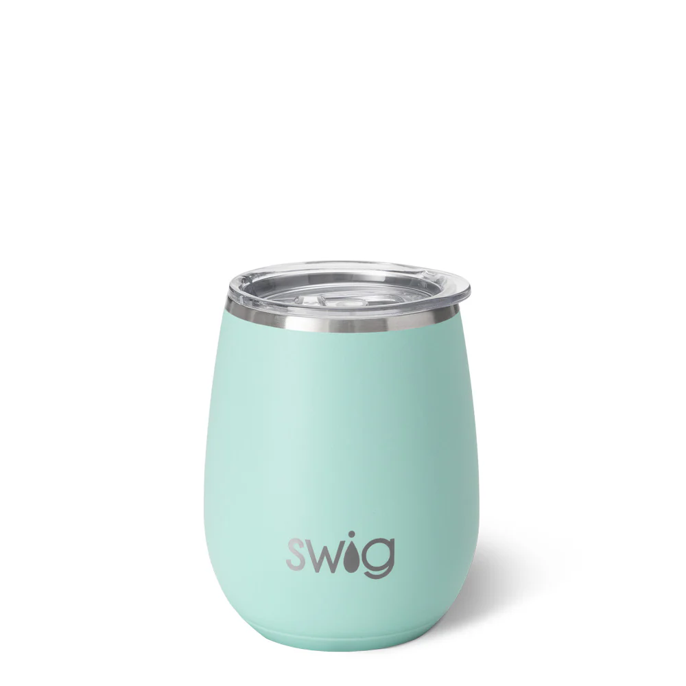 Sea Glass Stemless Wine 14oz