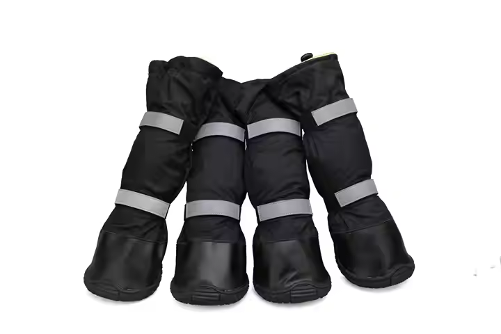 Waterproof Dog Shoes Boots Accessories Very Easy No Scratch Pet Shoes Products 4 Sets for Dogs Walking