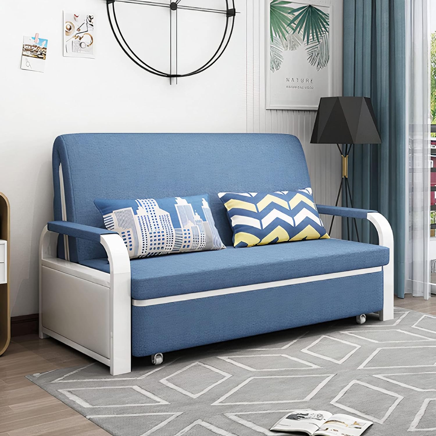 UNICORN FURNITURE Sofa Bed Modern Reclining Foldable Bed