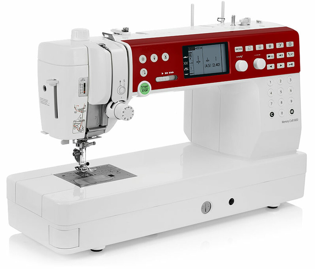 JAN Memory Craft 6650 Computerized Sewing Machine w/ FREE! Next-Day Shipping