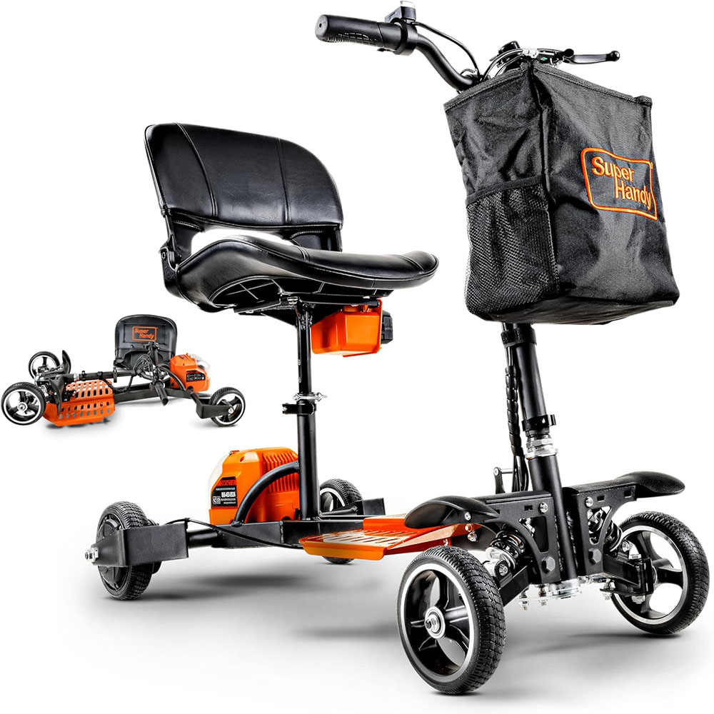 SuperHandy Passport Pro Electric Scooter - Foldable Aluminum Frame