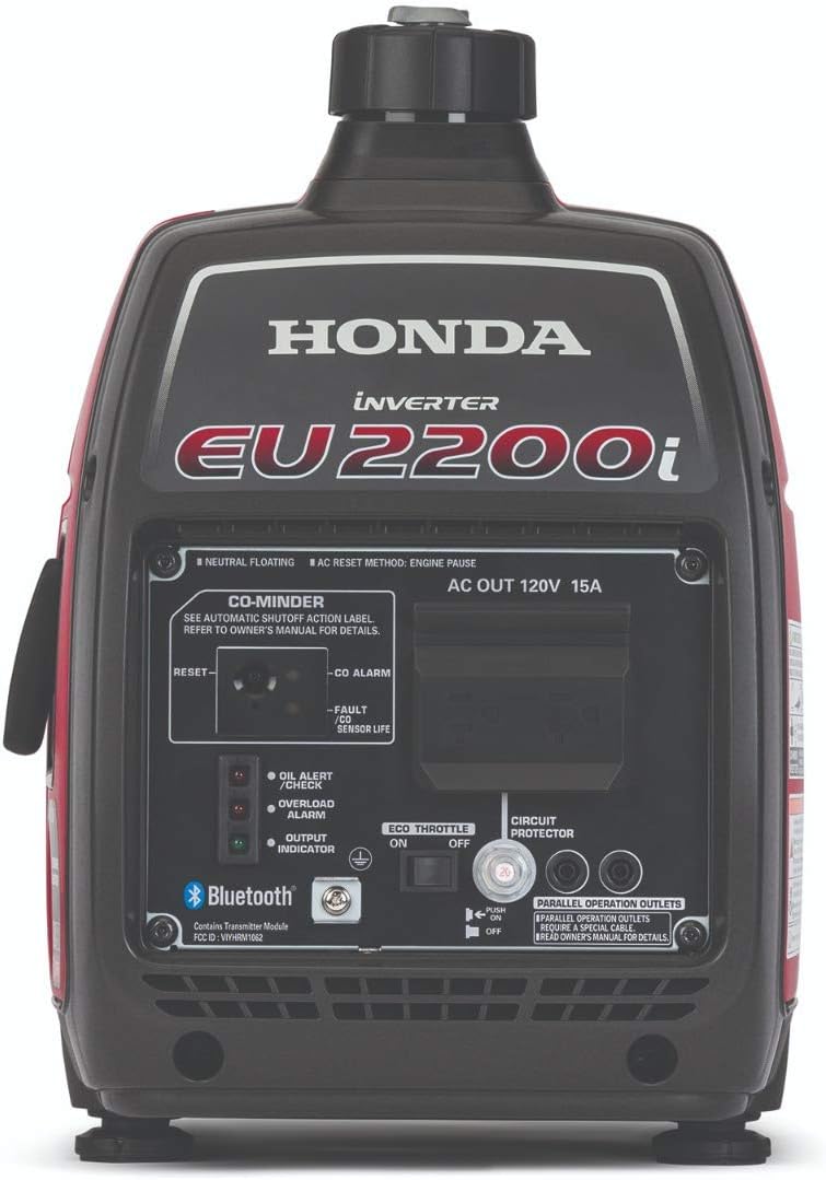 Honda EU2200ITAN 2200-Watt Super Quiet Portable Inverter Generator