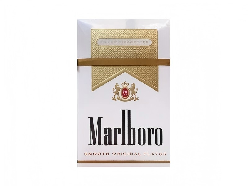 Marlboro Gold US Edition (Hard White)Nicotine content 0.7mg, tar content 8mg