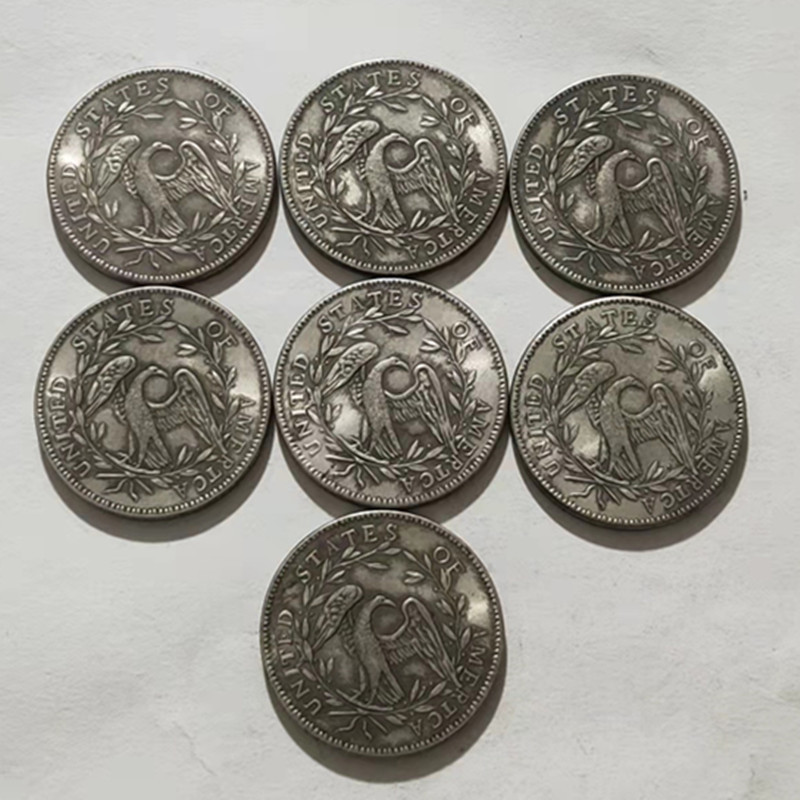 💴Sold out soon!!! 🪙The Complete Set Of 1794-1804 Liberty Flowing Hair Silver Dollar(11Pcs)